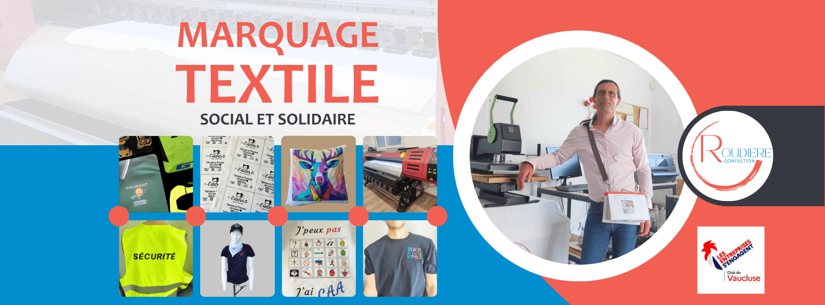 Roudière Confection - Marquage textile social et solidaire Roudière Confection - Marquage textile social et solidaire